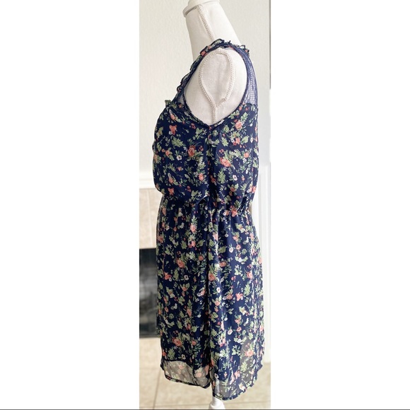 NWT Paris Dress: Floral and Lace Buttons Sweet - Picture 4 of 6